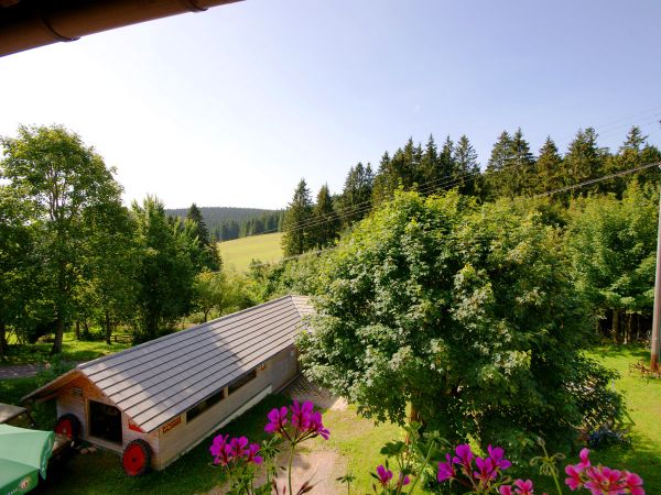 Tolle Aussicht vom Balkon in den Schwarzwald