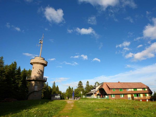 Aussichtsturm auf dem Brend im Mittleren Schwarzwald