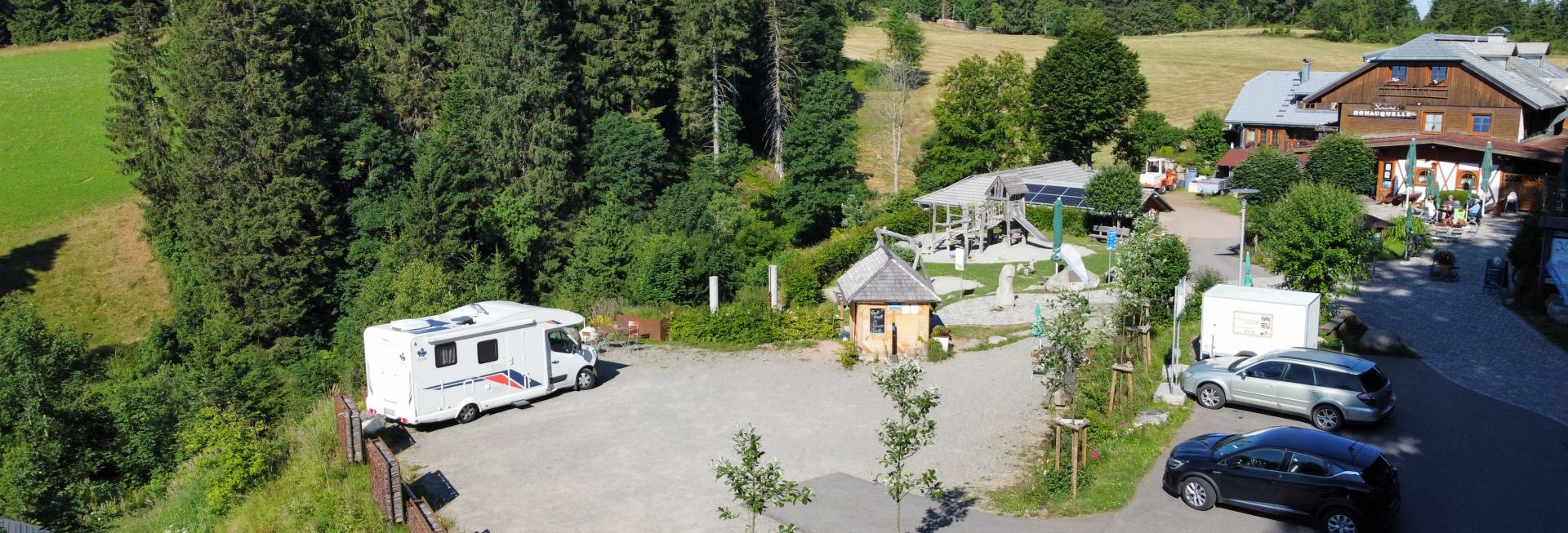 Campground Ansicht Von Oben