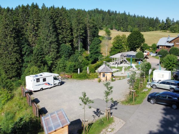 Campground Ansicht Von Oben