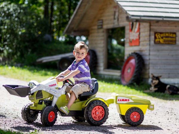 Kinder-Fahrzeuge und Spielsachen gibt es zum Ausleihen